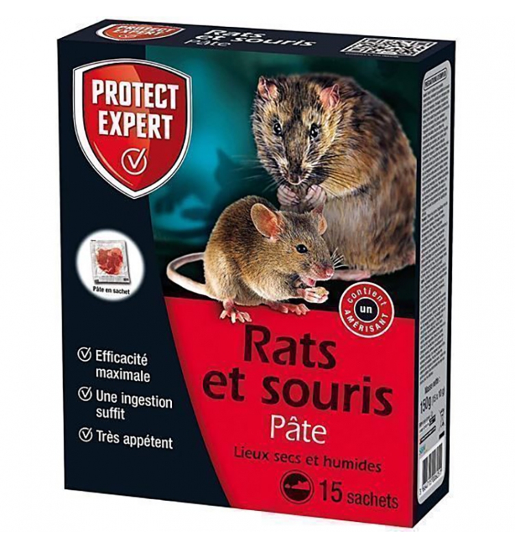 ANTI-NUISIBLES RATS & SOURIS EN PATE, plante en ligne