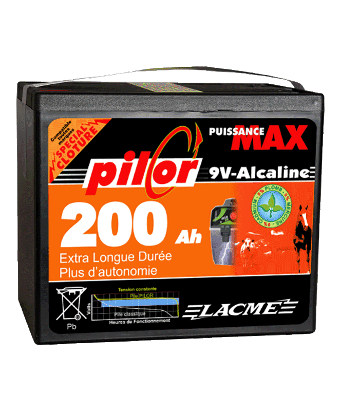 Pile Pilor 9V 200Ah