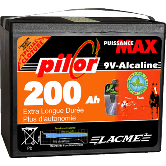 Pile Pilor 9V 200Ah