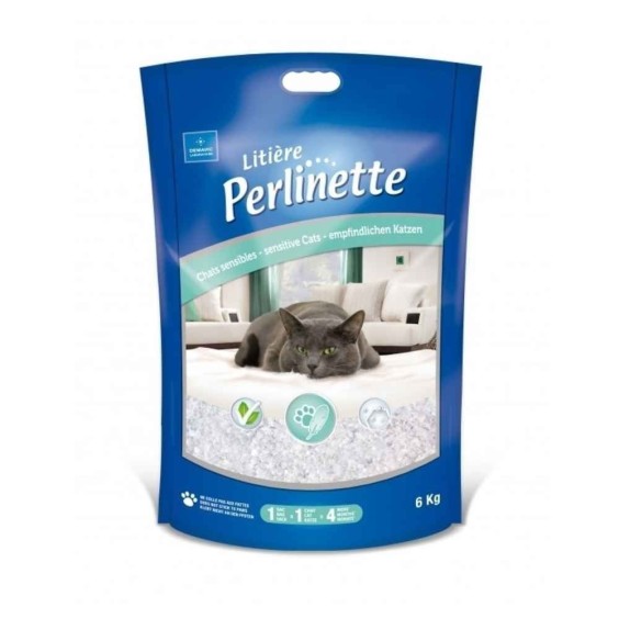 Litiere Perlinette 6Kg Chat sensible