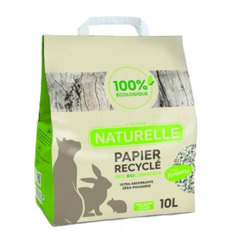 Litiere Perlinette 10L Papier