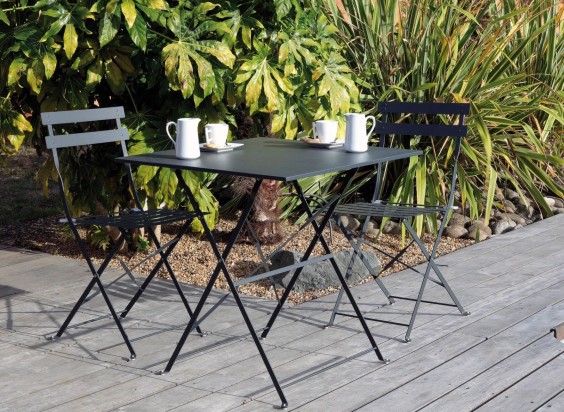 Chaise Cuba Pliante Gris