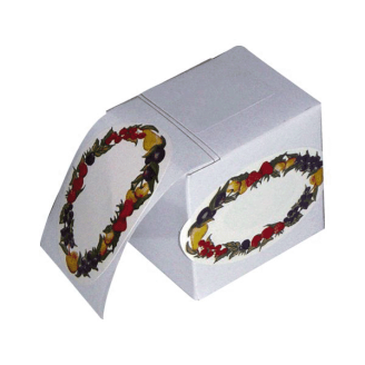 Etiquettes Confiture Ovale x100