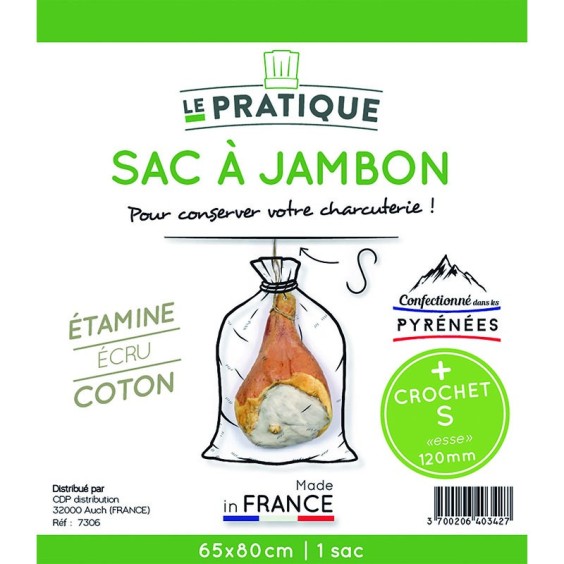 Sac à Jambon et Crochet S le Pratique