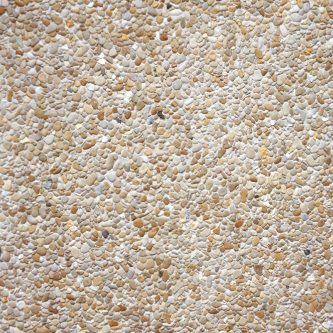 Dalle Gravillonée 40X40 Creme