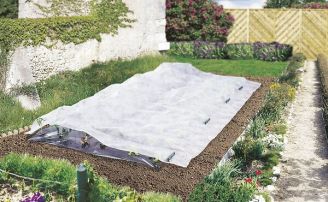 Toison D'hiver Non Tissée Pour Plantes - 17 G/m², 3,2 X 5 M (16 M²), Protection Contre Le Gel Et Le Vent