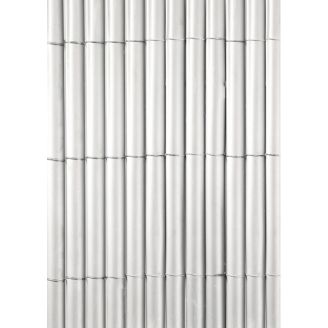Canisse Pvc Double 1X3M 13Mm Blanc