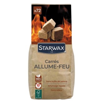 Carrés allume-feu (x72)