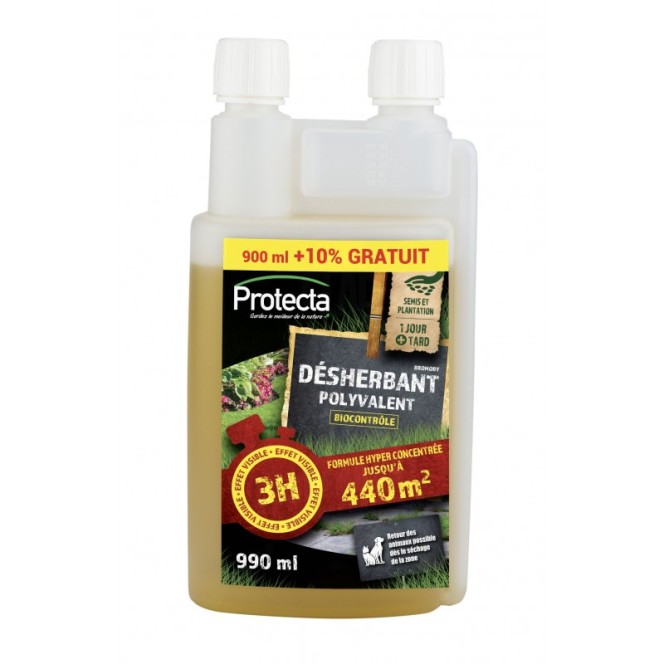 Désherbant polyvalent concentré 990 ml Désherbant polyvalent concentré 990 ml