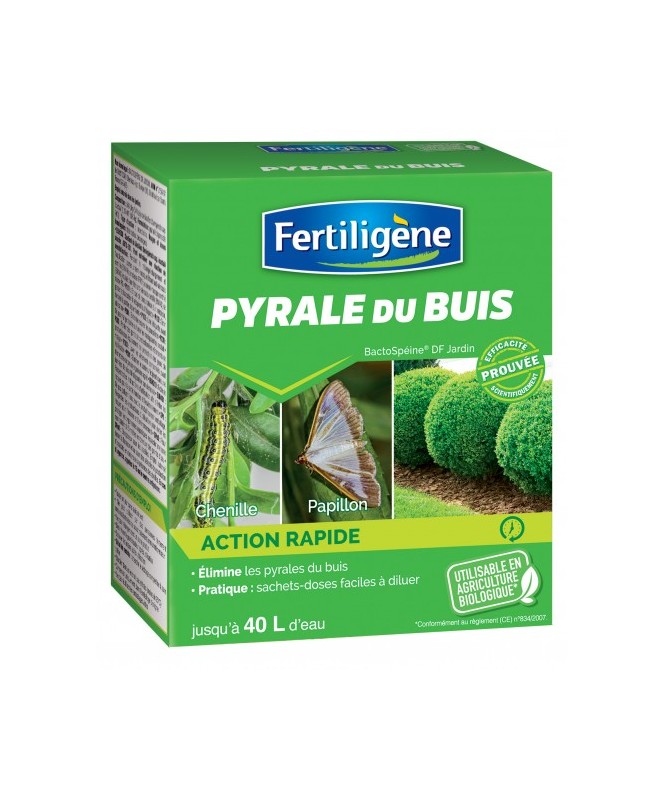 Insecticide concentré anti-pyrale du buis 20 g Insecticide concentré anti-pyrale du buis 20 g