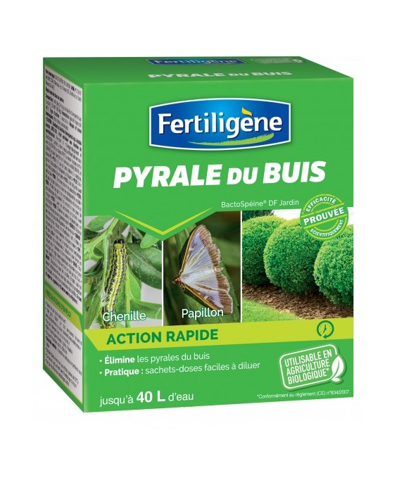 Insecticide concentré anti-pyrale du buis 20 g