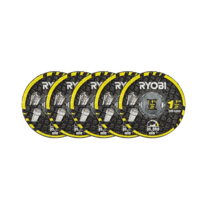 Lot de 5 disques à tronçonner Twist Lock