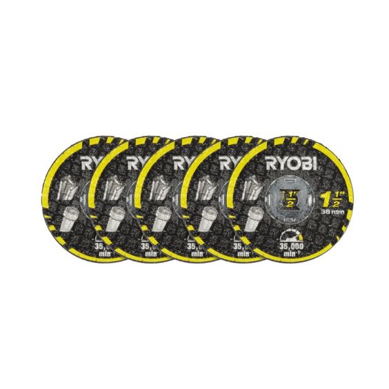 Lot de 5 disques à tronçonner Twist Lock
