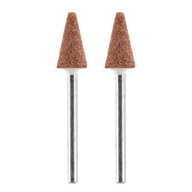Lot de 2 meules à rectifier en oxyde d'aluminium 7,9 mm