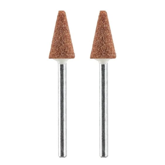 Lot de 2 meules à rectifier en oxyde d'aluminium 7,9 mm
