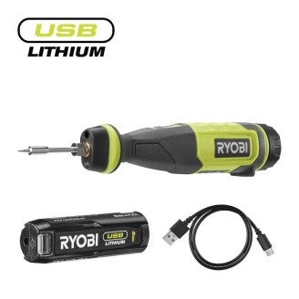 Fer à souder 4V USB Lithium (1x 2.0 Ah)