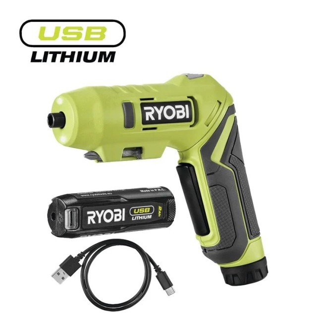 Tournevis pivotant 4V USB Lithium (1x 2.0 Ah) Tournevis pivotant 4V USB Lithium (1x 2.0 Ah)
