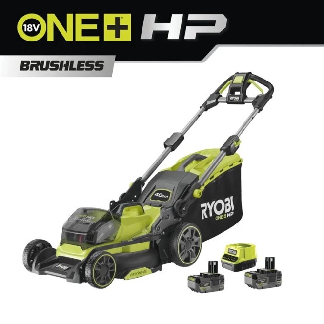 Tondeuse poussée Brushless 18V ONE+ HP™ - 40 cm (2 x 4,0 Ah) Tondeuse poussée Brushless 18V ONE+ HP™ - 40 cm (2 x 4,0 Ah)