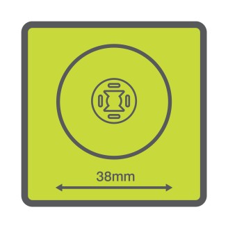 Lot de 5 disques à tronçonner Twist Lock
