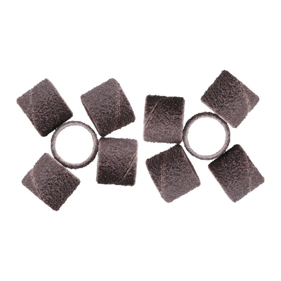 Lot de 10 bandes abrasives grain 60