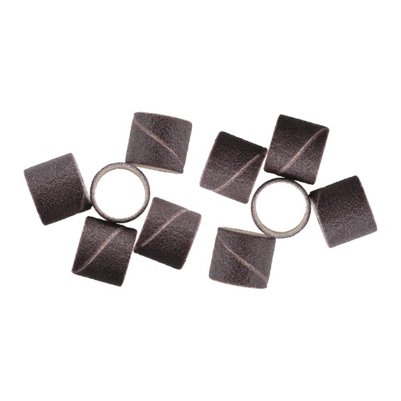 Lot de 10 bandes abrasives grain 120
