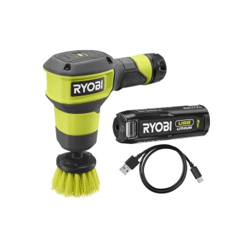 Brosse 4V USB Lithium (1x 2.0 Ah)
