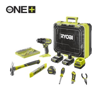 Perceuse-visseuse sans fil 18V et 2 batteries Lithium (2 x 2.0 Ah)
