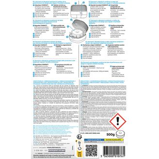 Absorbeur d'humidité Absodry compact avec tablette anti-odeur