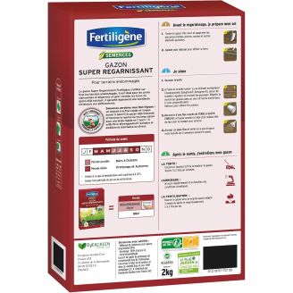 Gazon Super Regarnissant - 100 m² - Fertiligène