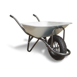 Brouette de jardin 90 L - Acier Galvanisé