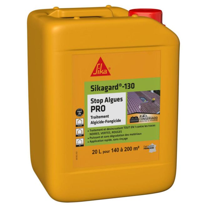 Stop Algues PRO - Sikagard 130 - 20 L - Sika