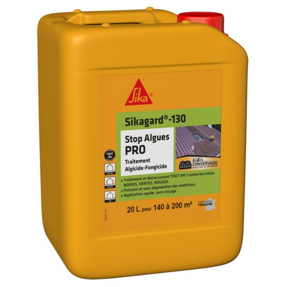 Stop Algues PRO - Sikagard 130 - 20 L - Sika