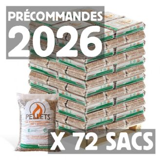 Pellets Piveteau Bois DIN+ Précommandes Hiver 2026 - Palette complète