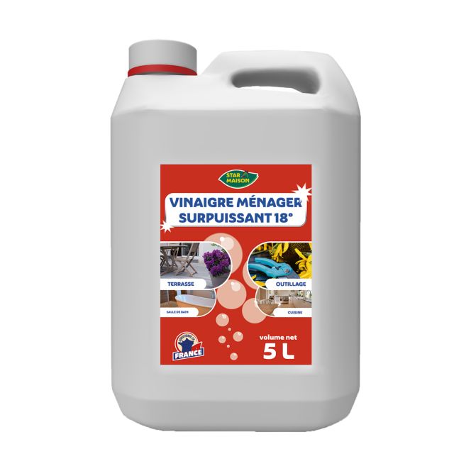 Vinaigre blanc ultra concentré 18° - 5 L