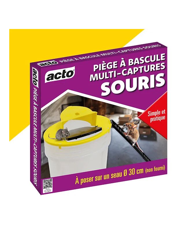 Piège à souris à Bascule