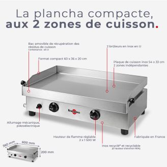 Plancha à Gaz - Samba - Krampouz