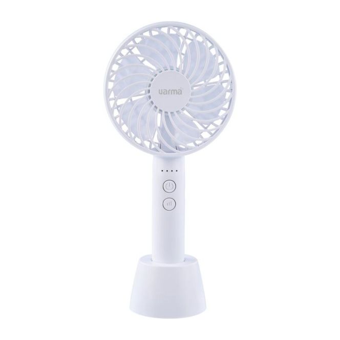 Ventilateur à main - 4W 1800mAh Blanc - VARMA