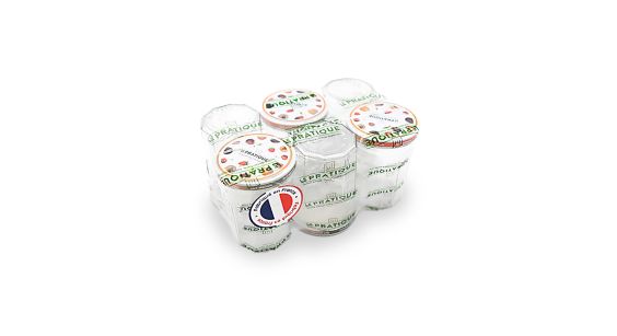 Pots à confiture 385 ml - Lot de 6 - Le Pratique