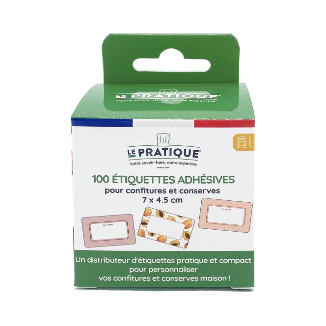 Etiquettes Confiture x100 - Le Pratique