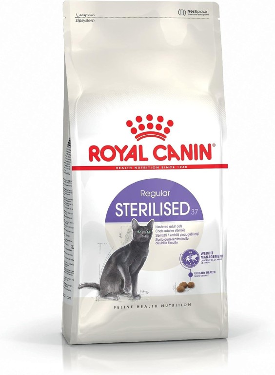 Croquettes chat Sterilised 37 - 2 kg - ROYAL CANIN