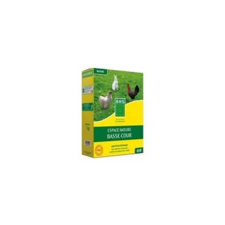 Gazon Espace Nature Basse-Cour 12x1 kg - BHS