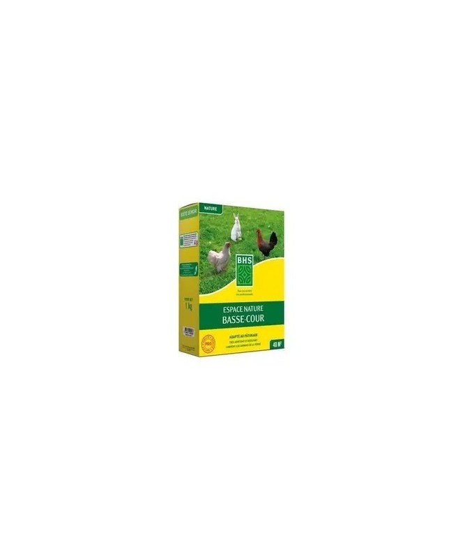 Gazon Espace Nature Basse-Cour 12x1 kg - BHS