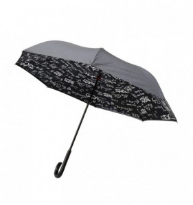 Parapluie Paris par 6 Noir TU