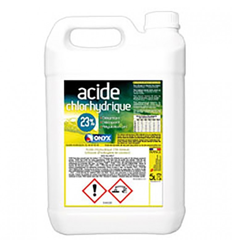 Acide Chlorhydrique 23% - Bidon de 5L